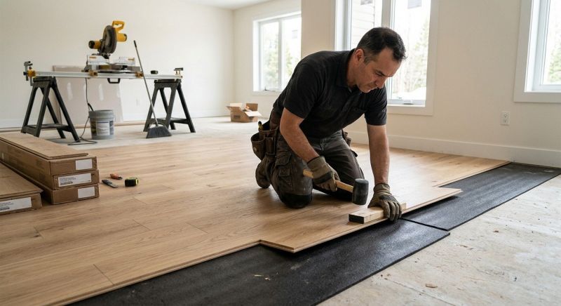 Engineered Wood Installation in Rome, GA