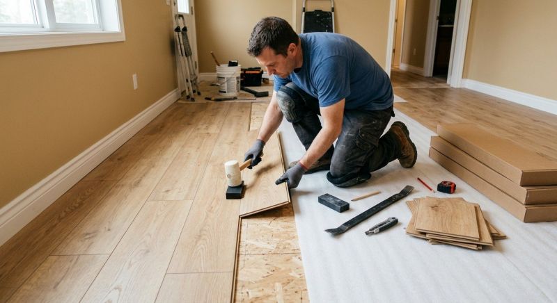 Laminate Floor Installation in Gaylesville, AL