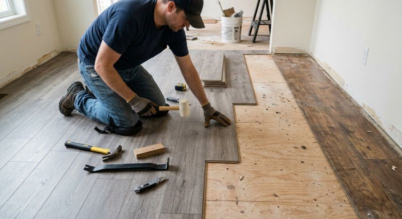 Laminate Floor Installation in Lindale, GA