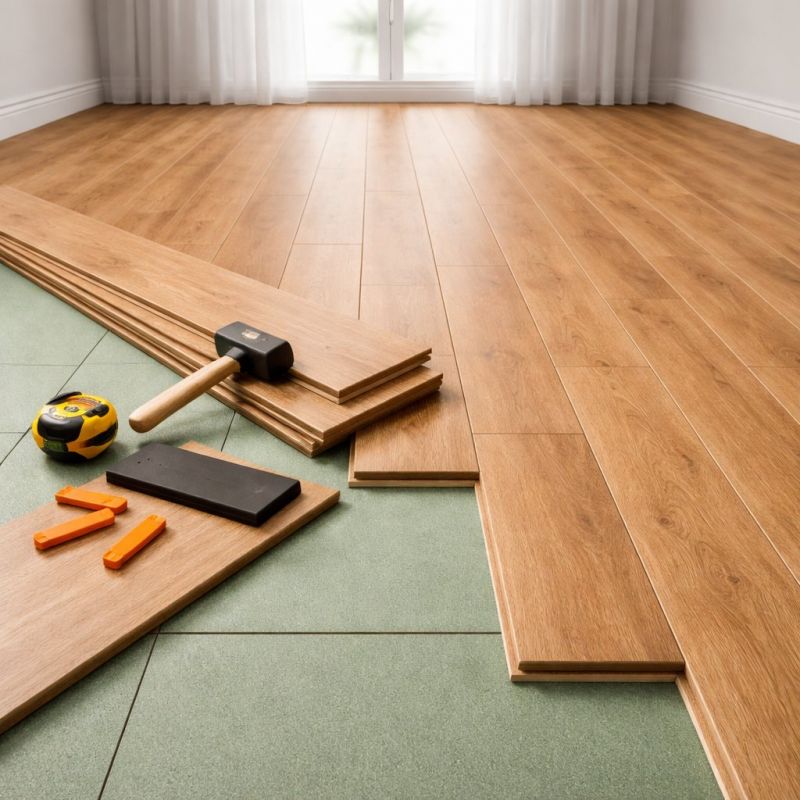 Laminate Floor Remodeling in Rome, GA