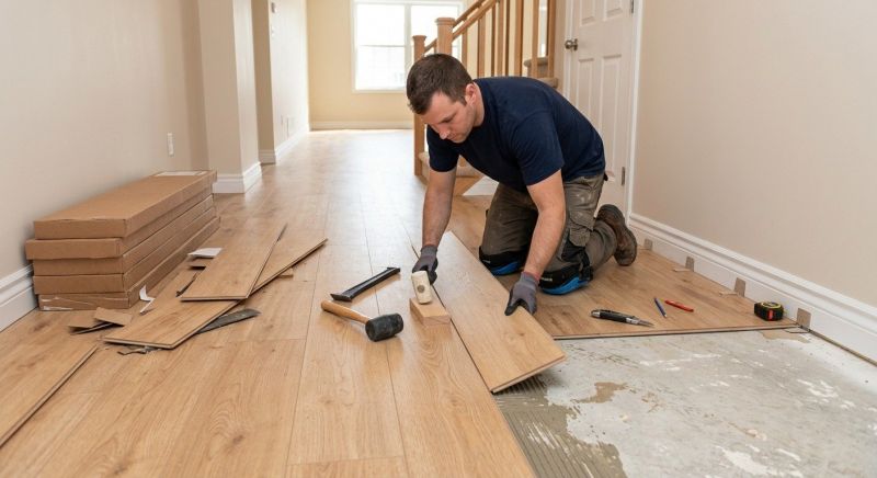 Laminate Floor Replacement in Bartow County, GA