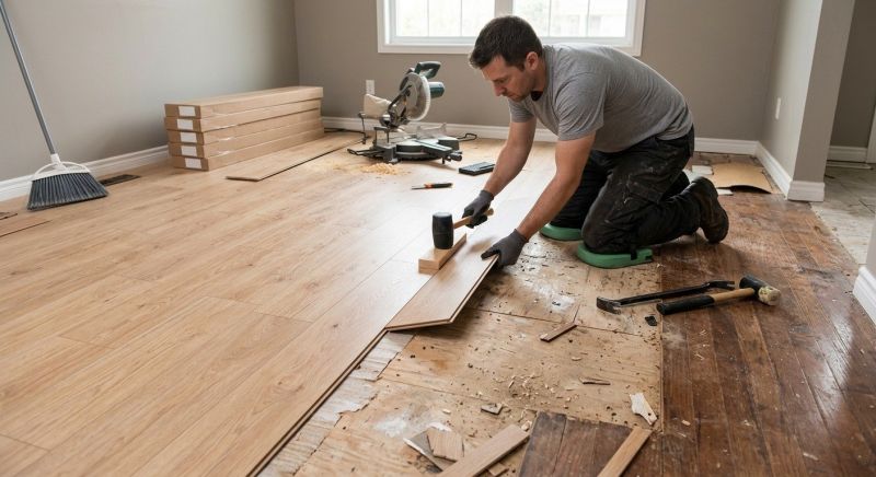 Laminate Wood Installation in Rome, GA