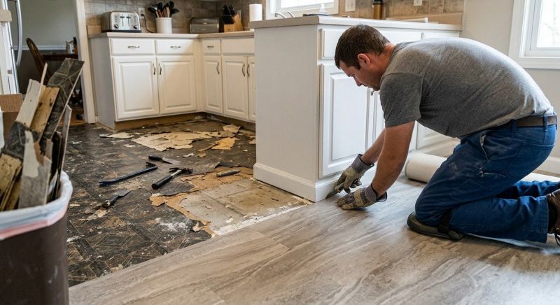 Linoleum Floor Installation in Adairsville, GA