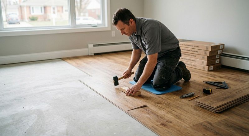 Linoleum Floor Installation in Bartow County, GA