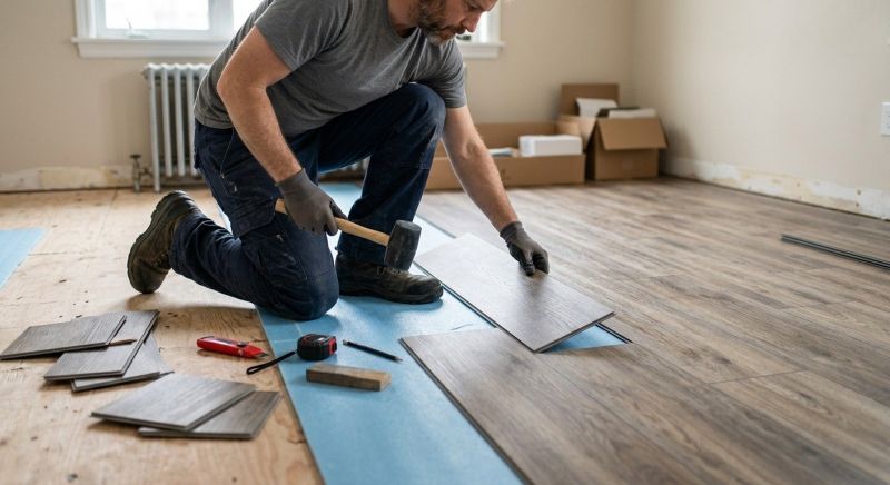 Linoleum Floor Installation in Cedar Bluff, AL