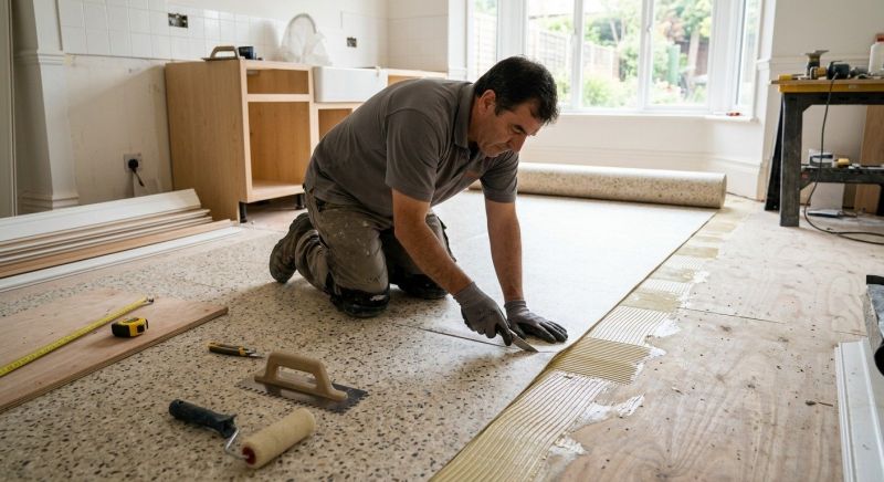 Linoleum Floor Installation in Cedar Bluff, AL