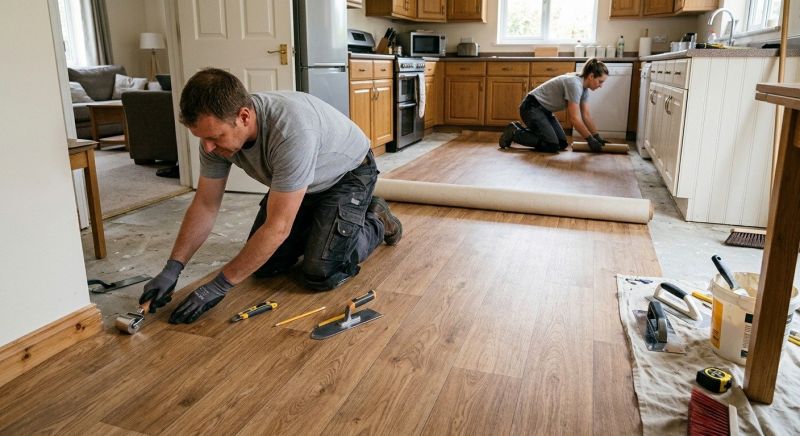 Linoleum Flooring Replacement in Rome, GA