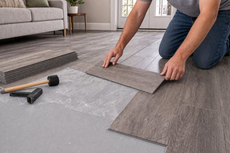 Luxury Vinyl Tile Installation in Cedar Bluff, AL