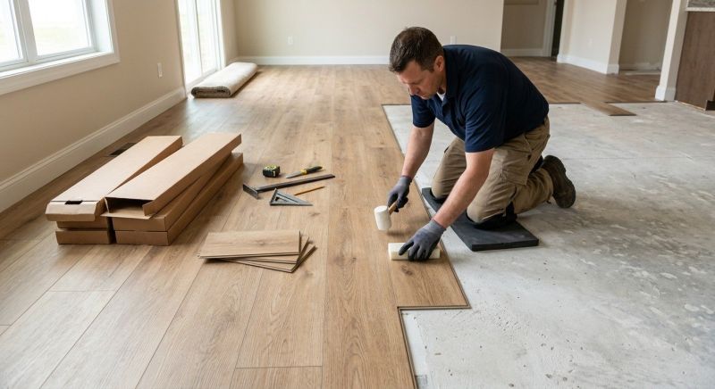 Luxury Vinyl Tile Installation in Cedar Bluff, AL