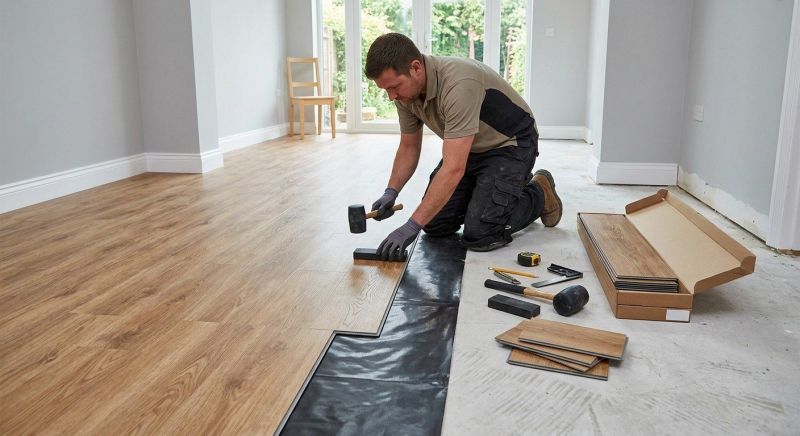 Luxury Vinyl Tile Installation in Sugar Valley, GA