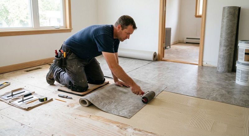 Sheet Flooring Installation in Rome, GA