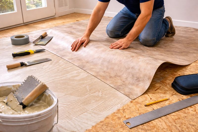 Sheet Flooring Installation in Rome, GA