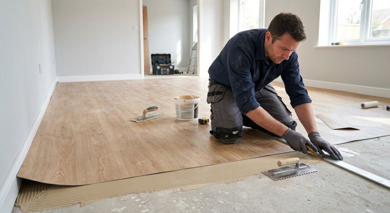 Sheet Flooring Installation in Trion, GA