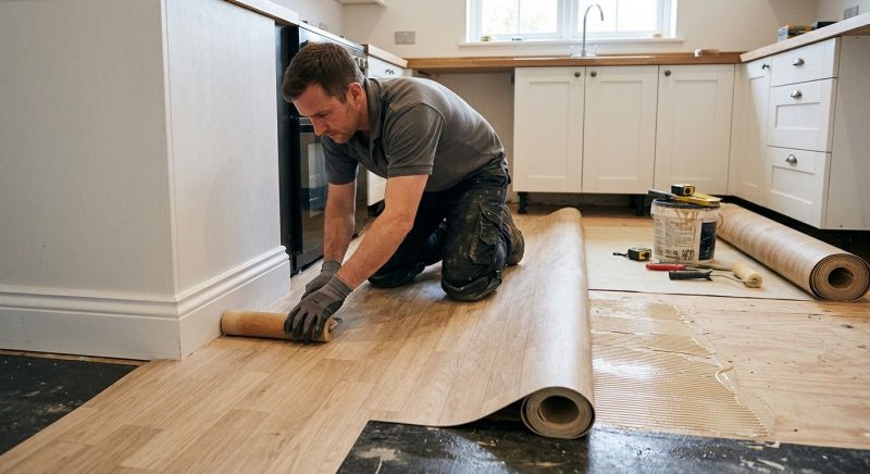 Sheet Linoleum Installation in Rome, GA