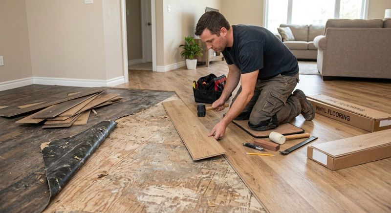 Vinyl Flooring Installation in Cartersville, GA