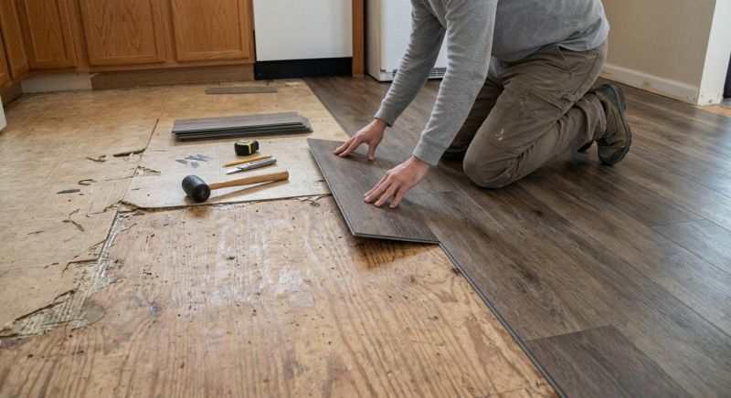 Vinyl Flooring Installation in Sugar Valley, GA
