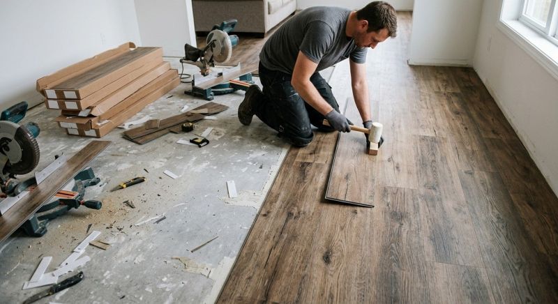Vinyl Flooring Installation in Trion, GA