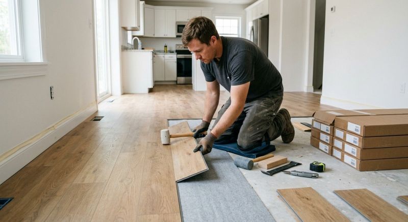 Vinyl Plank Floor Installation in Rome, GA