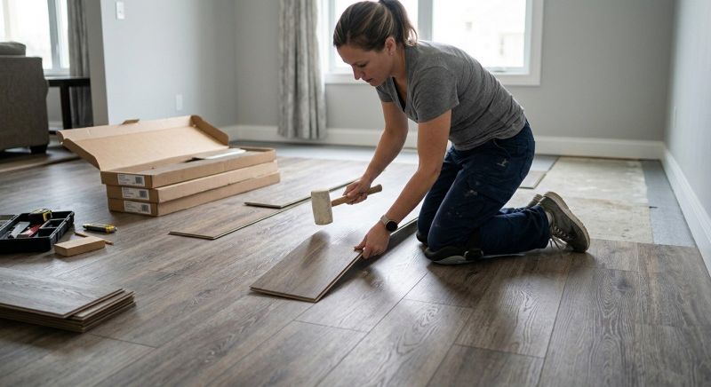 Vinyl Plank Floor Installation in Rome, GA