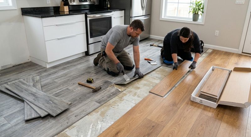 Vinyl Tile Replacement in Rome, GA